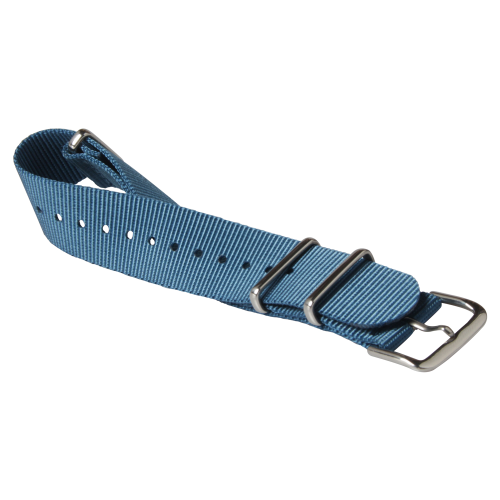 Customed NATO Watch Straps with 304L Stainless Steel Polished Hardware