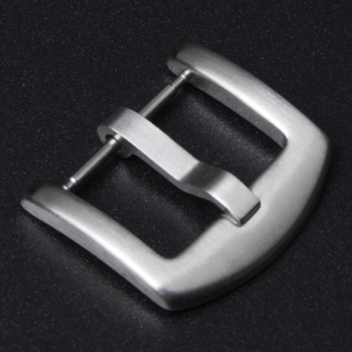 Custom Silver Watch Band Pin Buckle with Brushed Stainess Steel in 18mm-20mm-22mm-24mm From CONKLY Factory