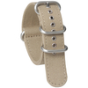 Wholesale Beige Canvas Zulu Watch Straps with Grommets Hole