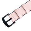Custom 2 Piece of Pink Genuine Leather And Silcone Watch Band For Watches Company From CONKLY