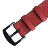 New Style 2 Piece of Wine Genuine Leather And Silcone Watch Band For Watches Company From CONKLY
