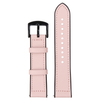 Custom 2 Piece of Pink Genuine Leather And Silcone Watch Band For Watches Company From CONKLY