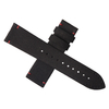 Custom 2 Piece of Black Canvas Watch Band Factory From CONKLY