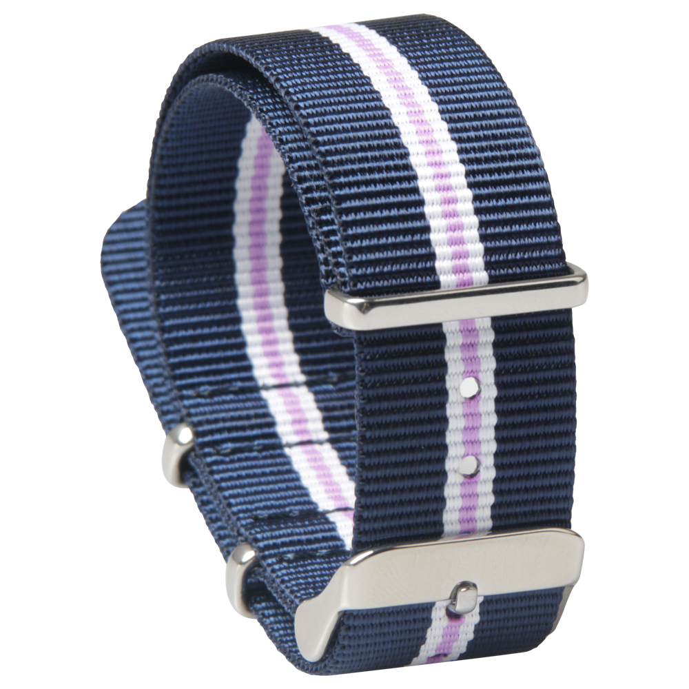 Wholesale 20mm Stripe Nylon Watch Straps with High Quality From CONKLY