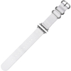 White 2 Piece of Nylon Zulu Watch Straps for Apple with Brushed Hardware And Connector